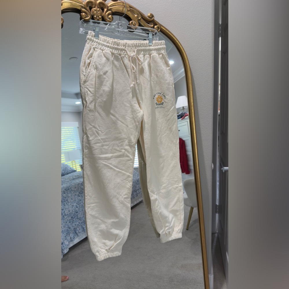 Men’s Aime Leon Dore x New Balance Off-White Joggers